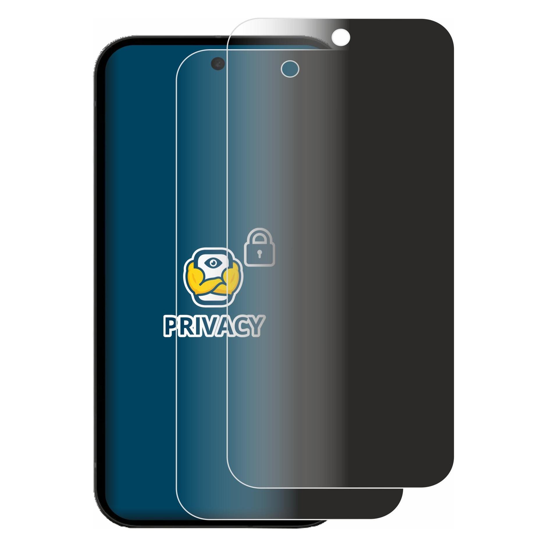 Brotect Sichtschutzfolie für Google Pixel 10a (case-friendly) Anti-Spy Privacy Folie Blaulicht-Schutz (2 Stk., Google Pixel 10a) (4362733)