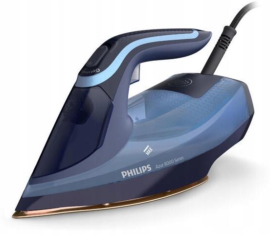 x x Philips Dampfbügeleisen Azur 8000 3000 W Steamglide Elite Optimaltemp