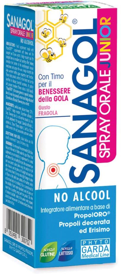 NAMED Srl SANAGOL Spray Junior Propoli Erisimo
