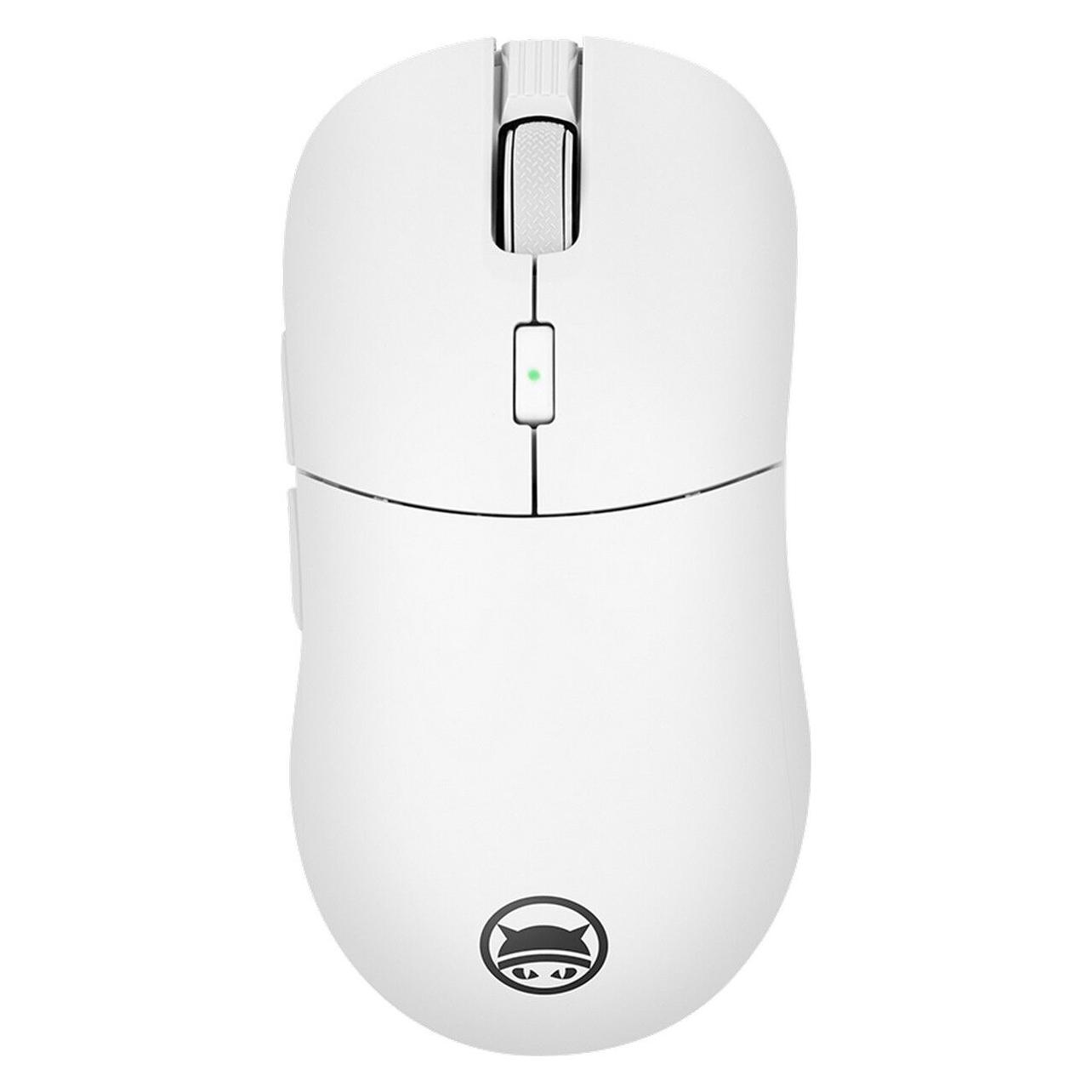 Gamiac PX71 Mice - White - Pixart 3335, Wired & Wireless, 16000 DPI, 16,8M RGB effects (Kabelgebunden, Kabellos) (GAMO-PX71L07.21)