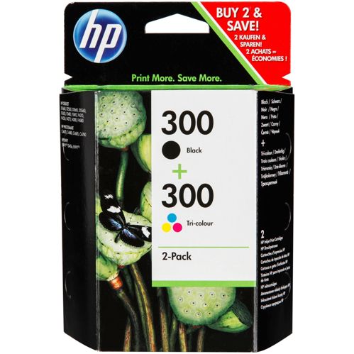 HP CN637EE  Multipack schwarz/color No. 300