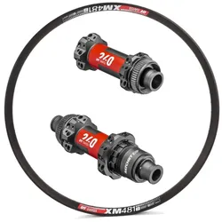 R2BIKE Laufradsatz 27,5" TR AM EN | DT Swiss 240 MTB Straightpull Cent