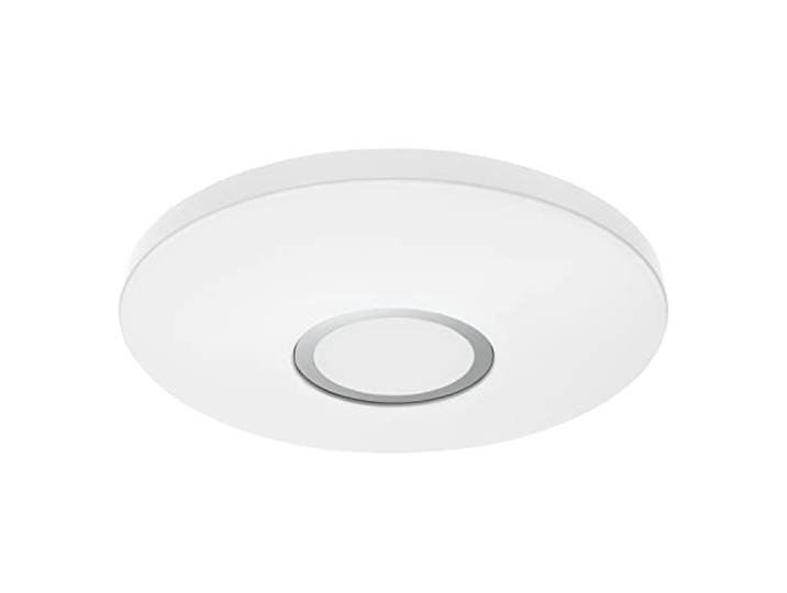 LEDVANCE Applique et plafonnier LED intelligents pour une utilisation en intérieur avec technologie WiFi\, couleur de la lumière variable(3000K-6500K)\, couleurs RVB modifiables\, blanc\, 34cm