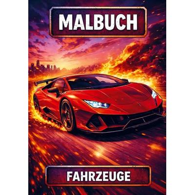 Malbuch, Fahrzeuge, Taschenbuch von H. Mourits, Brave New Books, 978-94-6538-241-8