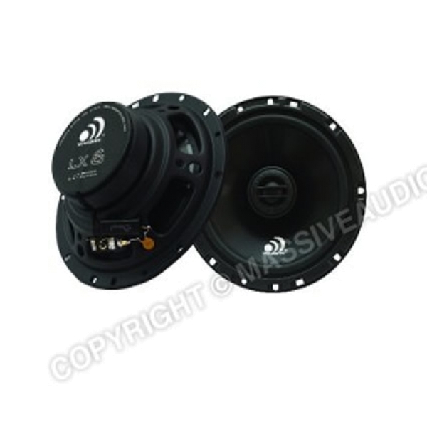 Massive Audio LX6 COAXIAL SPEAKER SET