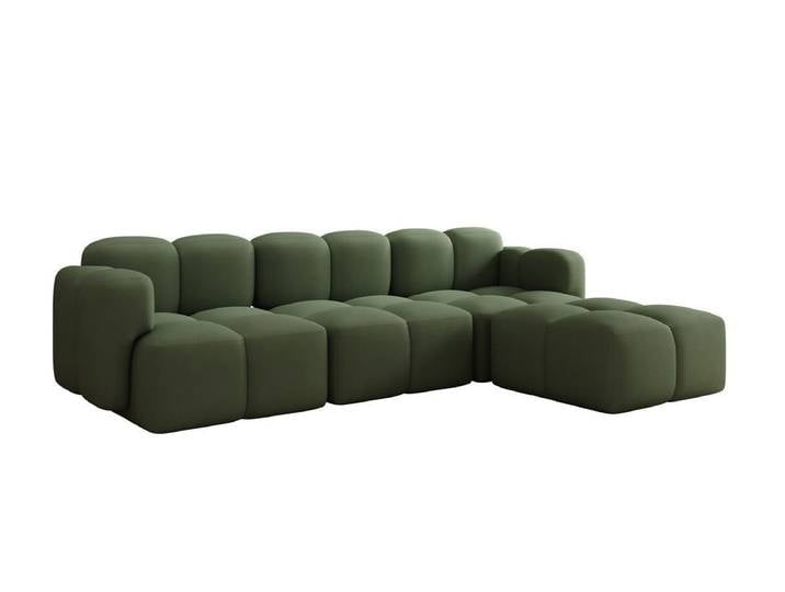 Luxusbetten24 Sofa Designer L Sofa Celly, mit Stoffbezug