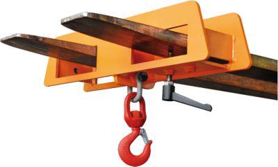 Lasthaken LH 2, 2500 kg Tragkraft, orange lackiert