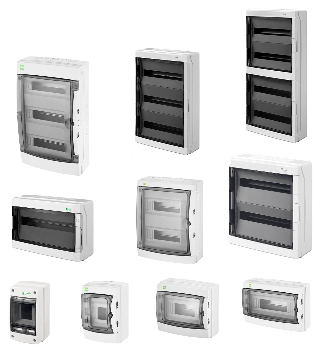 Elektro-Plast IP65 beschermkast spatwaterdicht voor wandmontage in vochtige ruimtes