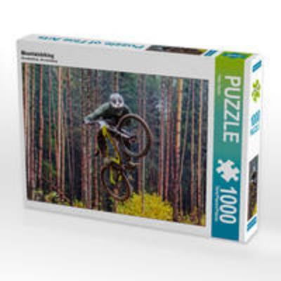 CALVENDO Puzzle Mountainbiking | 1000 Teile Lege-Größe 64x48cm Foto-Puzzle für glückliche Stunden