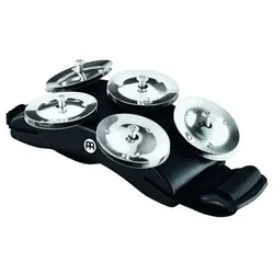 Meinl Percussion CFT5-BK - Cajon Foot Tambourine - Cajon Add-on