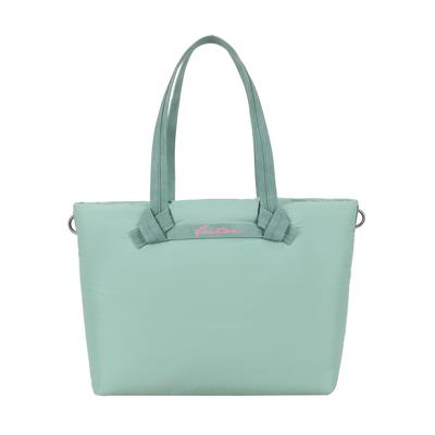 Henkeltasche FRITZI AUS PREUSSEN "Cloud Shopper", Damen, Gr. B/H/T: 13cm x 29cm x 37cm, grün, Nylon, unifarben, Taschen, mit gepuffter, ultraleichter Qualität