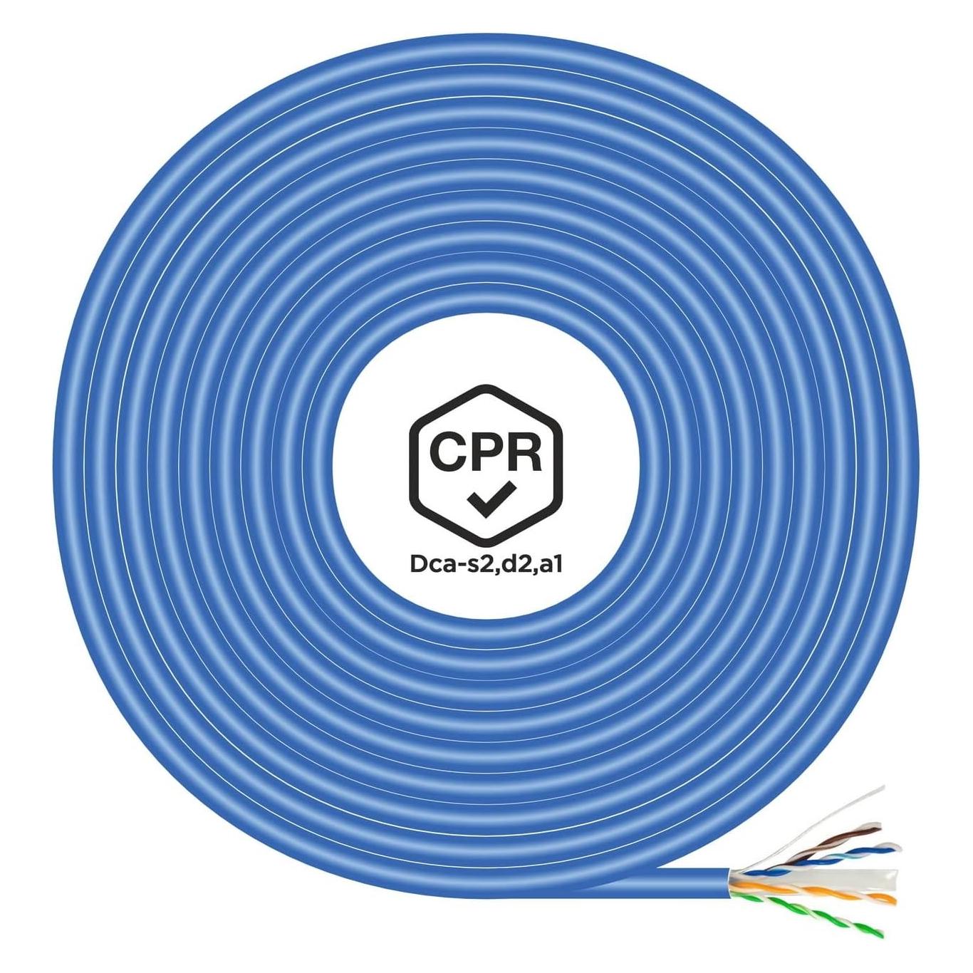 Aisens BOBINA CABLE RED RJ45 LSZH CPR Dca CAT.6 UTP 305M AZUL (CAT6, 305 m) (A135-0663)