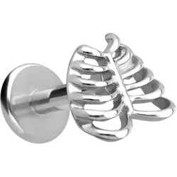 Titan Labret mit Innengewinde SKELETT TORSO