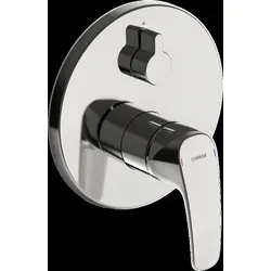 HANSA HANSAPINTO Wannen-und Brausearmatur, Fertigmontageset, chrom, 85269183