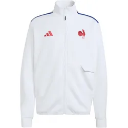 adidas FFR Frankreich Rugby Einlaufjacke Herren JY0847 - white M