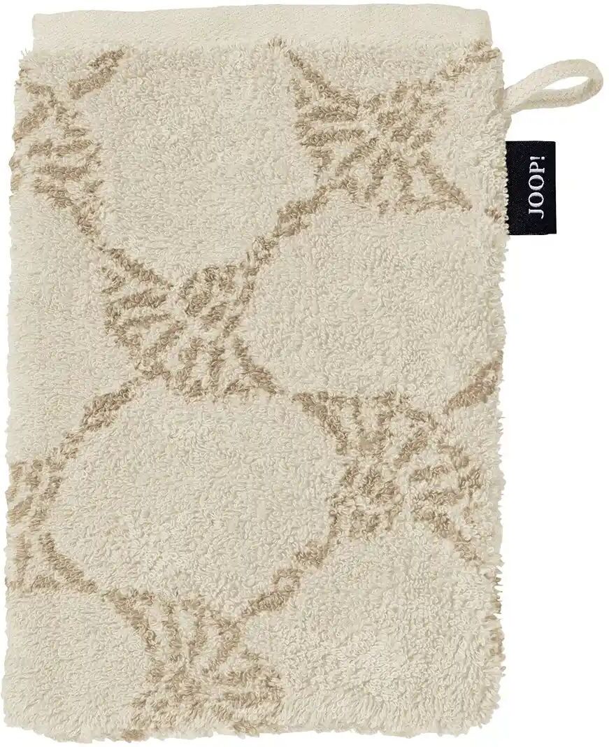 JOOP! Waschhandschuh  Joop 1611 Classic Cornflower ¦ creme ¦ Maße (cm): B: 16