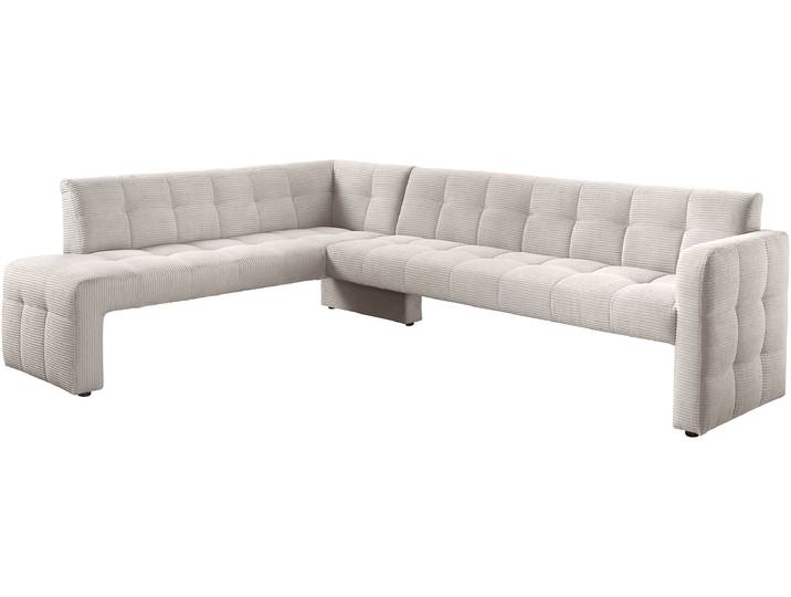 exxpo - sofa fashion Barista, bequem und elegant, hohe Bodenfreiheit Eckbank Barista bequem und elegant, hochwertige Detailverarbeitung