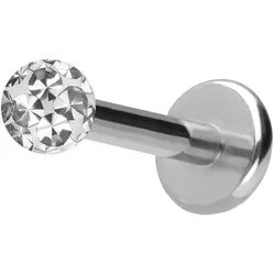 Titan Labret mit Push Fit EPOXY-KUGEL