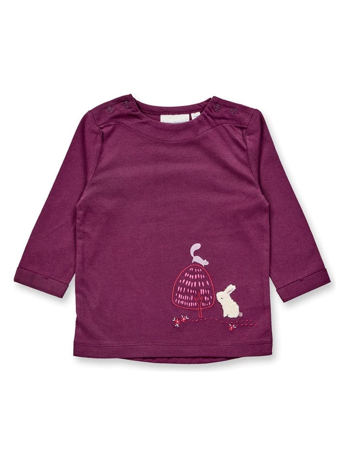 Sense Organics Longsleeve "Leja" in Aubergine - 74