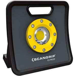 Scangrip Baustrahler Nova-EX R LED, mit integriertem Akku, IP65 Strahlwasserschutz, dimmbar, 31 Watt, 4.000 Lumen