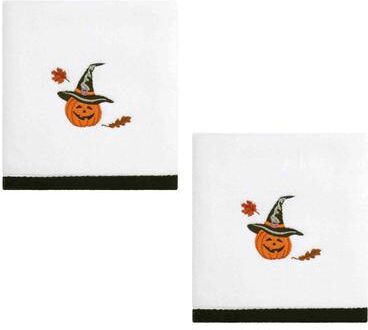 Avanti Linens Avanti Pumpkin Patch Halloween 2-Pack Hand Towels