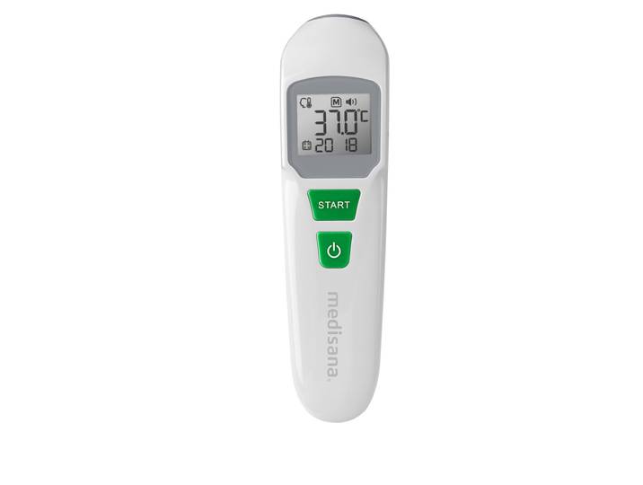 Medisana TM 762 INFRAROOD LICHAAMSTHERMOMETER Digitale thermometer Wit