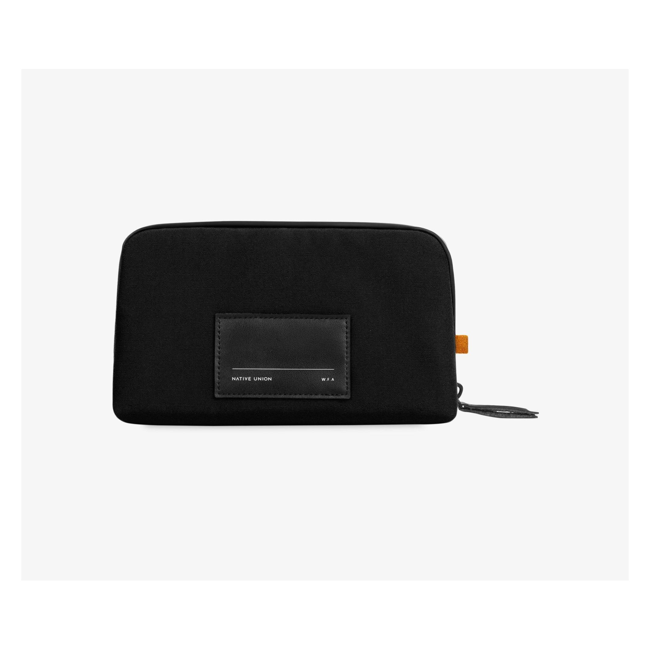 Native Union W.F.A Stow Lite Organizer -tarvikepussi, musta (STOW-LT-ORG-BLK)