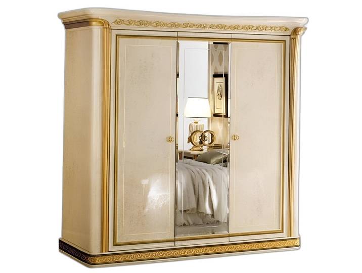 Xlmoebel Kleiderschrank Eleganter Holzschrank mit großzügigem Stauraum für Kleidung (1-St., Kleiderschrank) Hergestellt in Europa