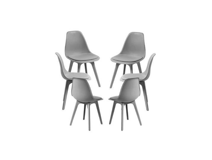 Set 6 Stühle Dami Suprym - Gris dunkel
