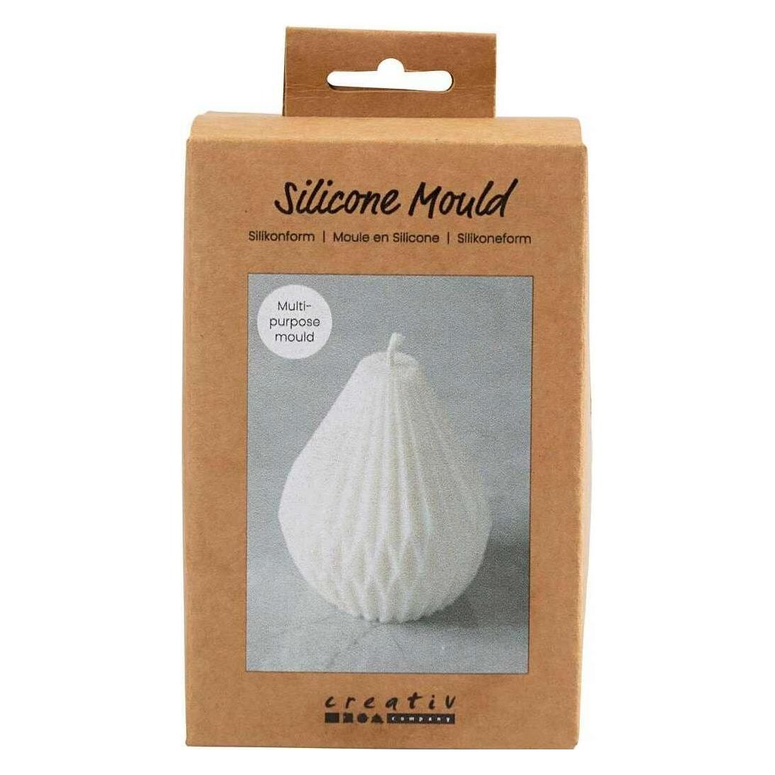 Creativ Company Silicone Mould - Ribbed Teardrop Shape (371196) (371196)