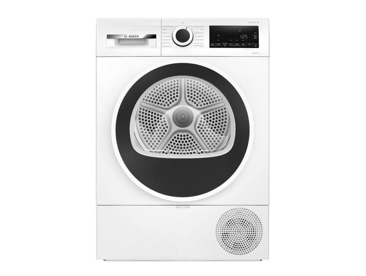 BOSCH Wärmepumpentrockner WQA233MAX , Energieeffizienz: C, weiß, B:59,8cm H:84,2cm T:61,3cm, Trockner, Geringer Pflegeaufwand dank Easy Clean Condenser & Auto Dry, Wärmepumpentrockner
