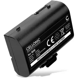 Cellonic Akku für Castles Saturn S1F2, 1000F, Adyen, Barcode Scanner Zubehör