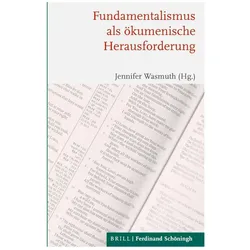 Fundamentalismus als ökumenische Herausforderung, Fachbücher von Jennifer Wasmuth