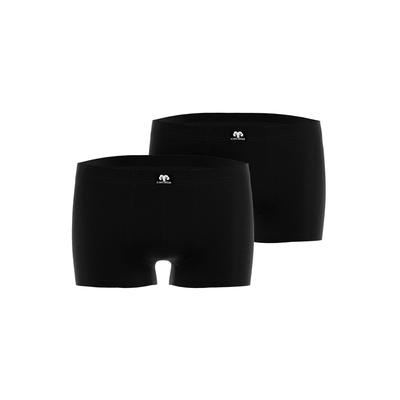 Boxershorts CECEBA "Boxershort 2er Pack", Herren, Gr. 4 XL, schwarz, Obermaterial: 95% Baumwolle CO. 5% Elasthan EL., Unterhosen