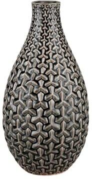 Atlas Lighting and Home Atlas Gibbs Gourd Shaped Earthenware Vase