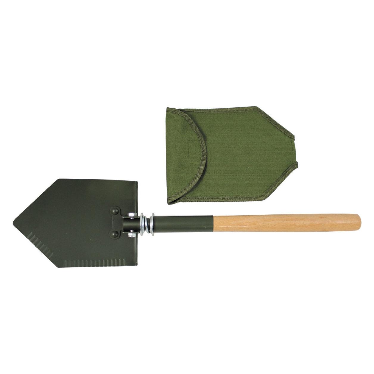 Mfh Klappspaten, Holzstiel (27030)