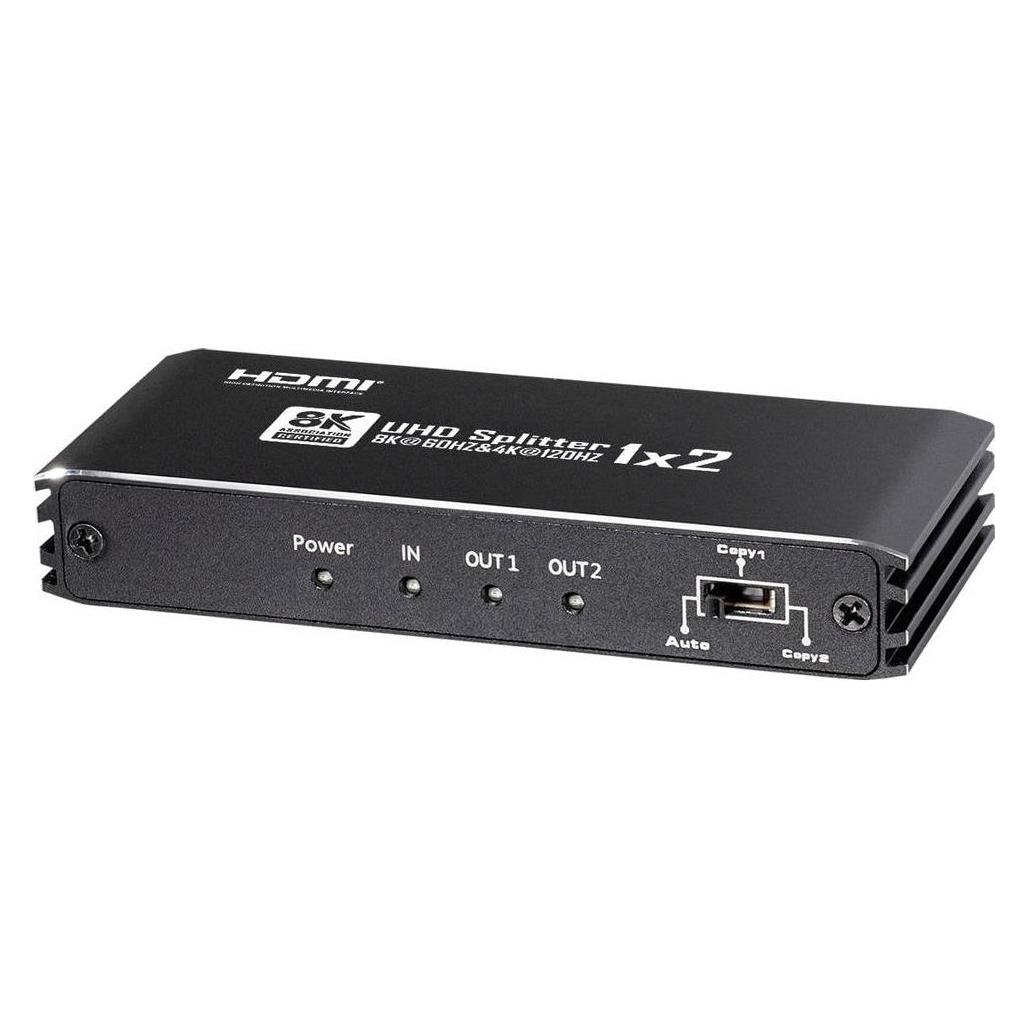 myWall My Wall 8K HDMI Splitter 1 in 2 out HDMI-Splitter (CS26-2L)