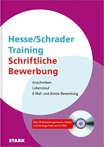 Jürgen Hesse - Hesse/Schrader: Training Schriftliche Bewerbung - Preis vom 09.10.2026 07:28:09 h