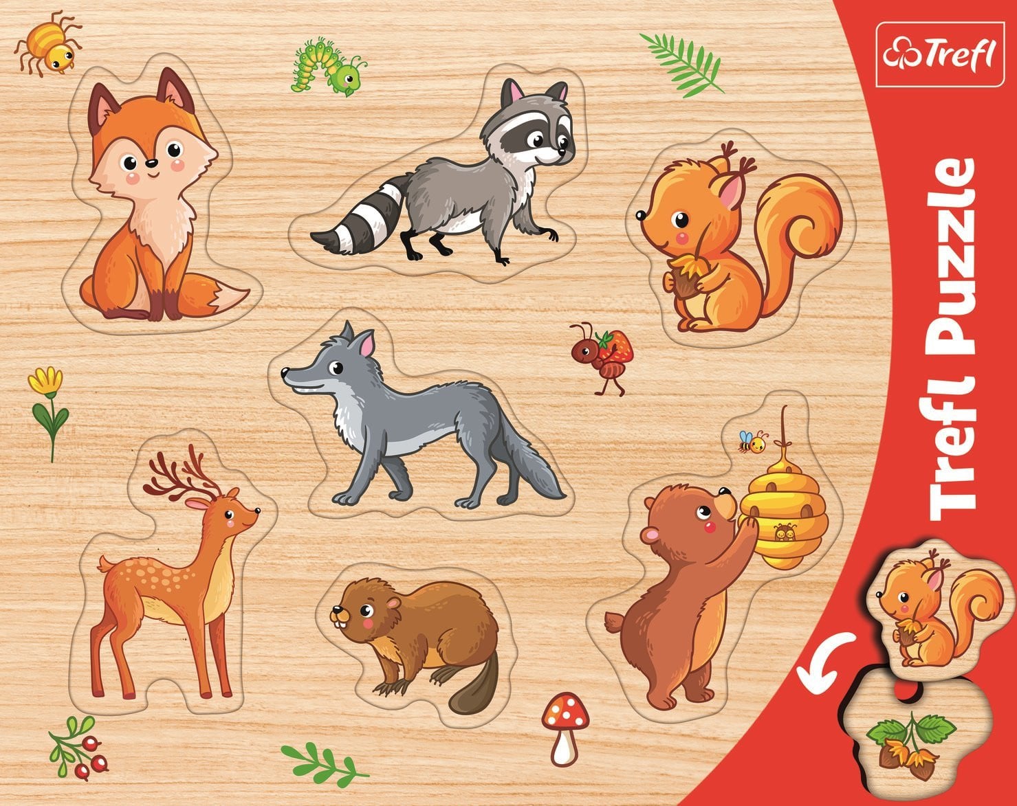 Trefl Puzzel Bos