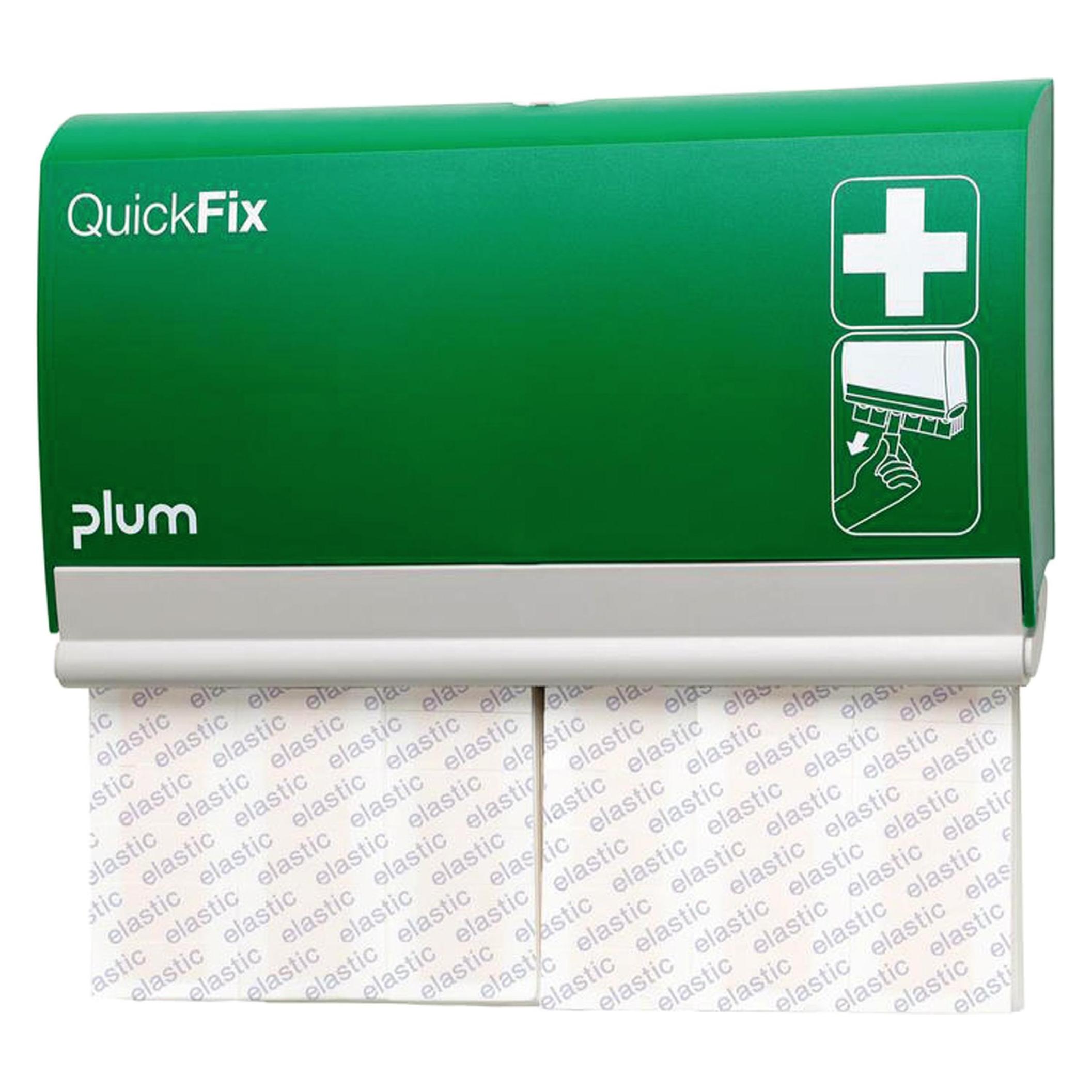 Plum QuickFix Pflasterspender mit 2 x 45 elastischen Fingerverbänden (1x) (55585003)