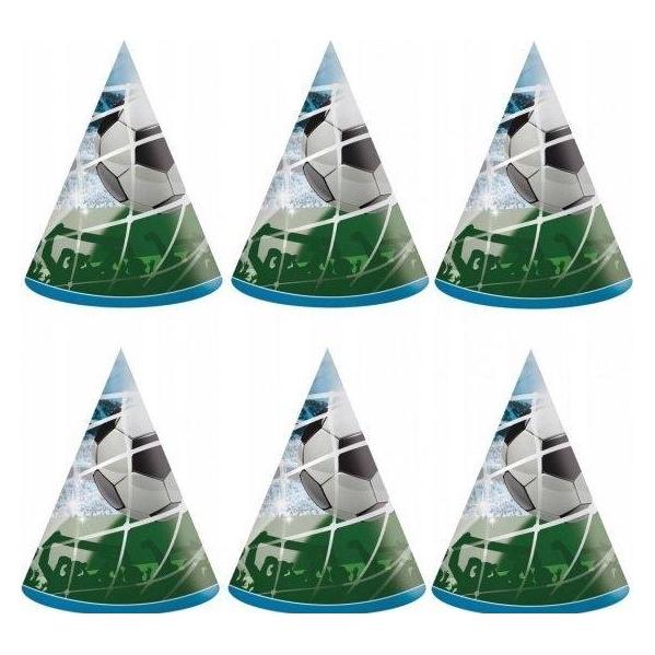 GoDan Fussballfans Papierhüte fsc (6x) (488174)