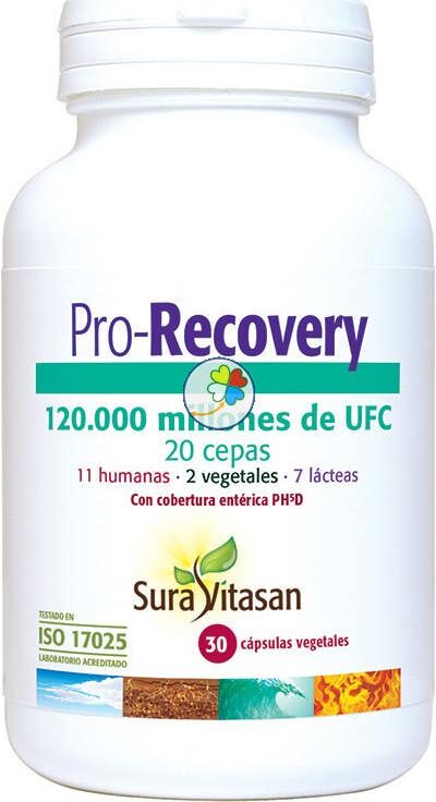 Sura Vitasan Pro-Recovery Vegetales 30 caps
