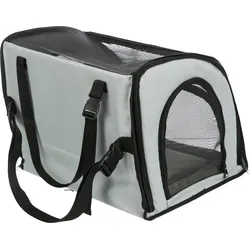 Jollypaw Hunde Autositz 44×37×40 cm grau/schwarz