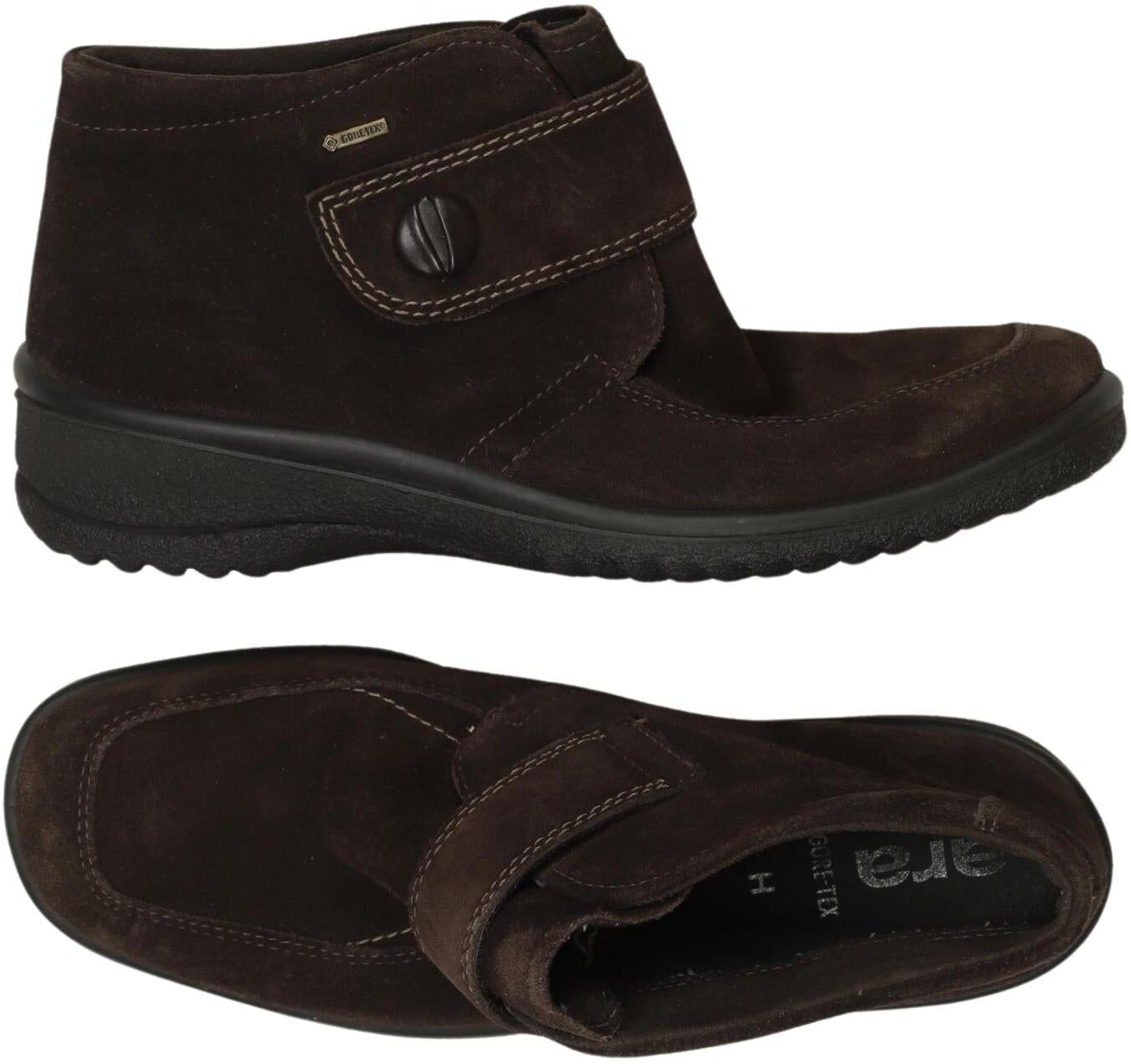 Ara Damen Stiefelette, Braun, Gr. EU 38, Leder / Tex / Membran - Second Hand