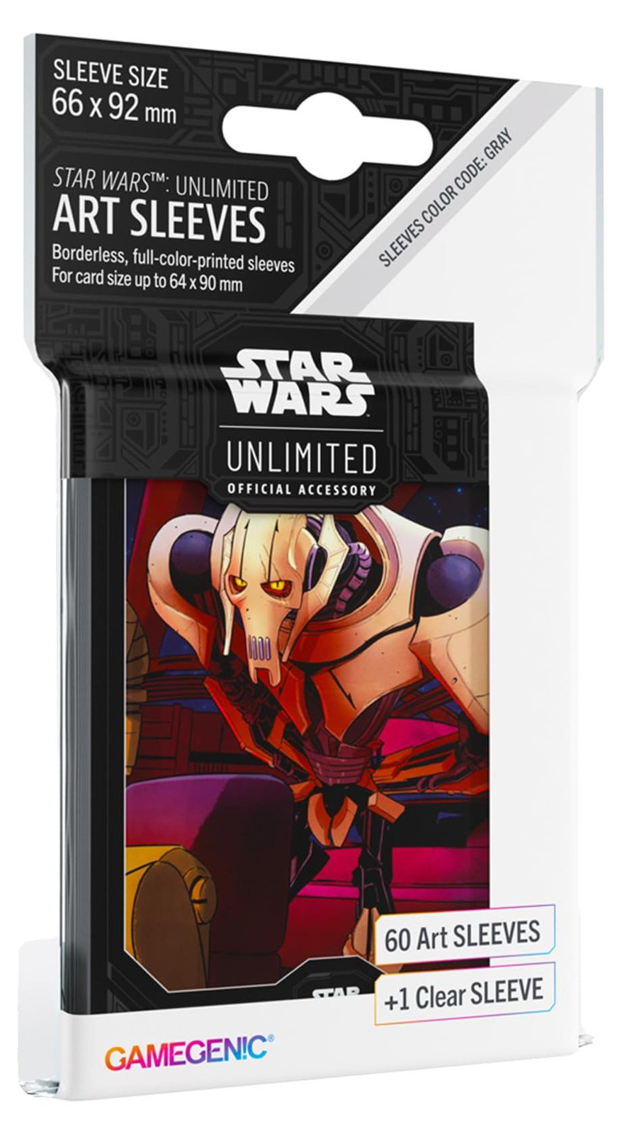 Gamegenic Star Wars Unlimited Kunstmap Generaal Grievous Standaardformaat