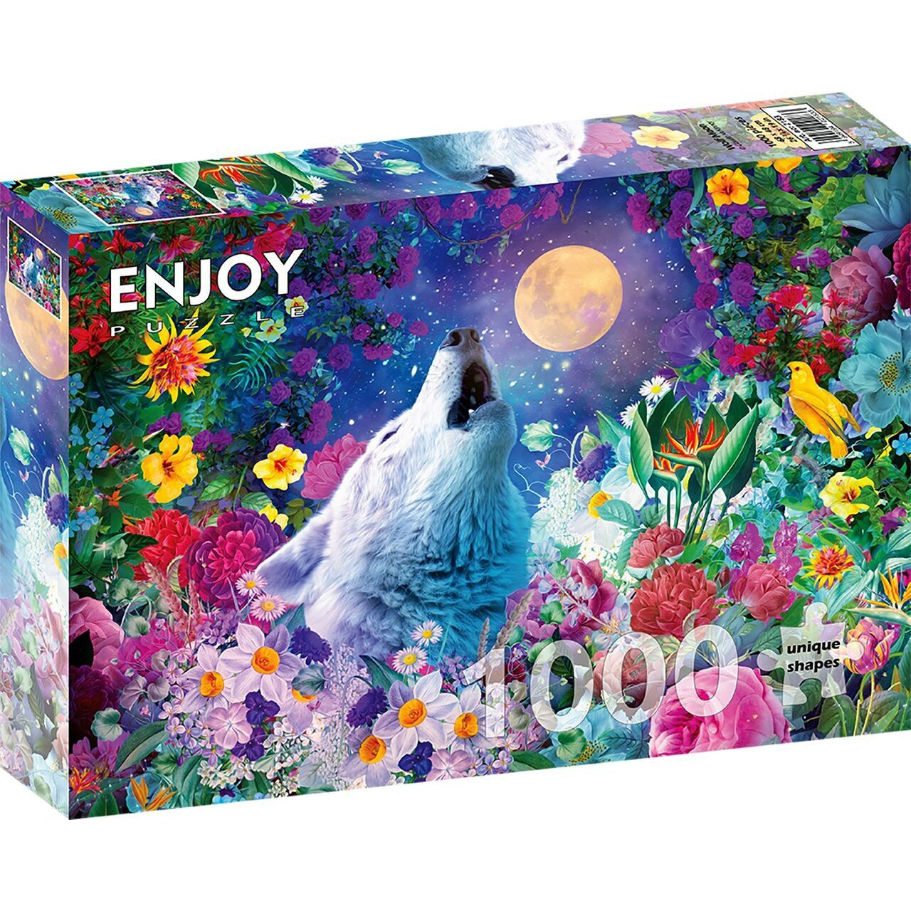ENJOY Puzzel van 1000 stukjes Wolfmaan