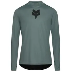 Fox, Herren, Velotrikot, Ranger LS Jersey Head (L), Grün, L