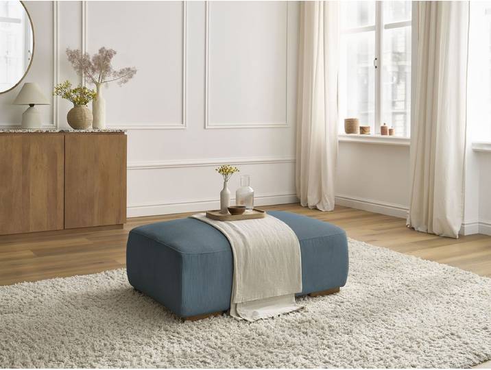 Pouf SIDONIE velours côtelé