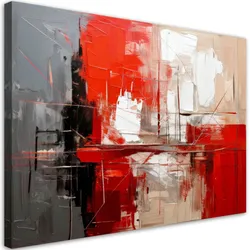 LEINWANDBILD Abstraktion 45x30cm