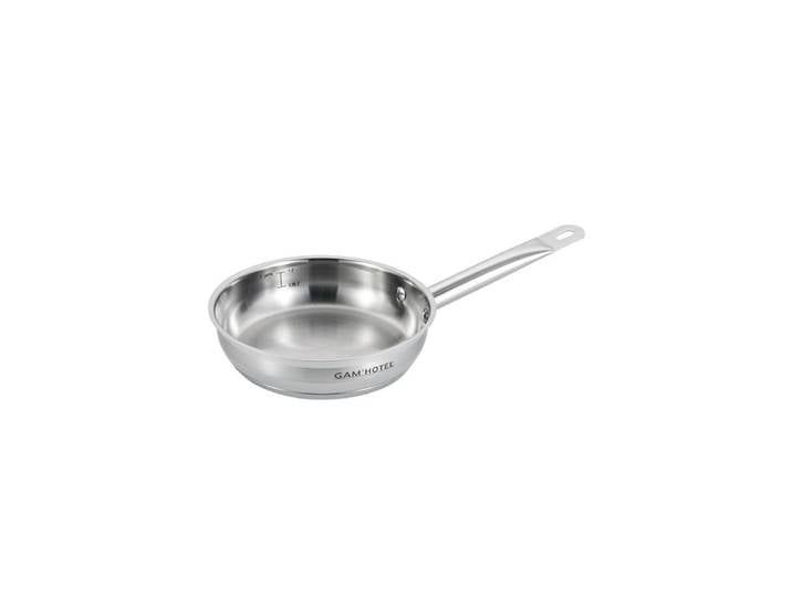Poêle inox 20x5cm induction